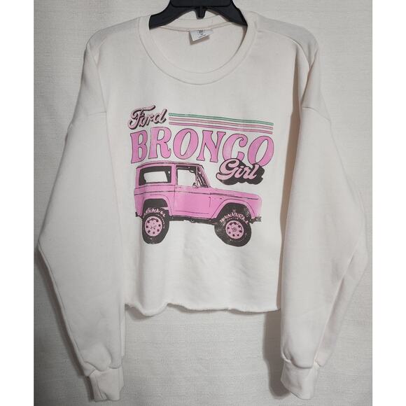 Ford Sweaters - Ford Bronco women's sweatshirt size medium crop-top